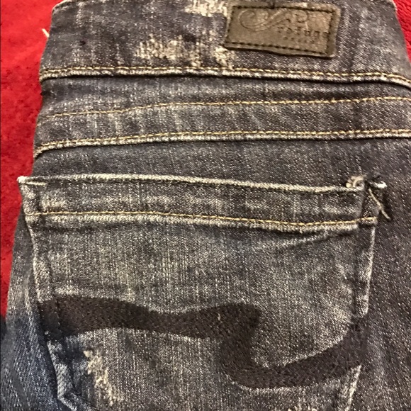 Refuge Jeans Size 1 Short Dark Wash Jeans EUC - Picture 7 of 8